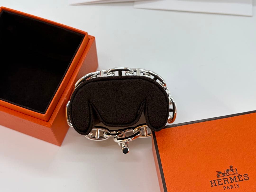 くるみ エルメス HERMES正規品 シェーヌダンクル ブレスレット