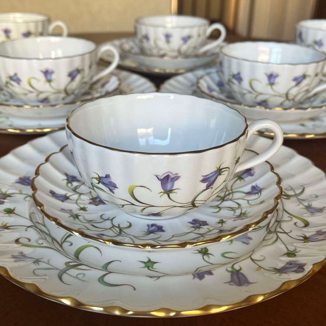 【美品】英国製　スポード ★カンタベリー★トリオ6セット