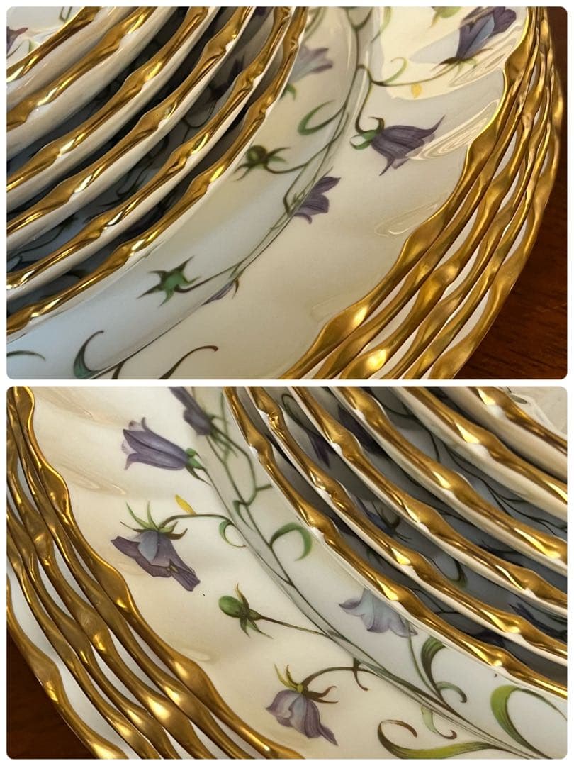 【美品】英国製　スポード ★カンタベリー★トリオ6セット