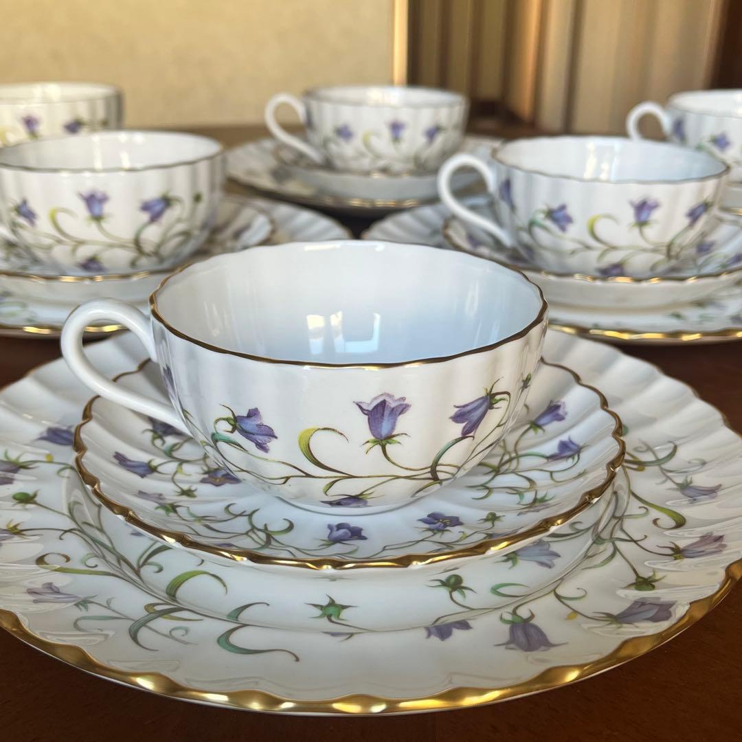 【美品】英国製　スポード ★カンタベリー★トリオ6セット