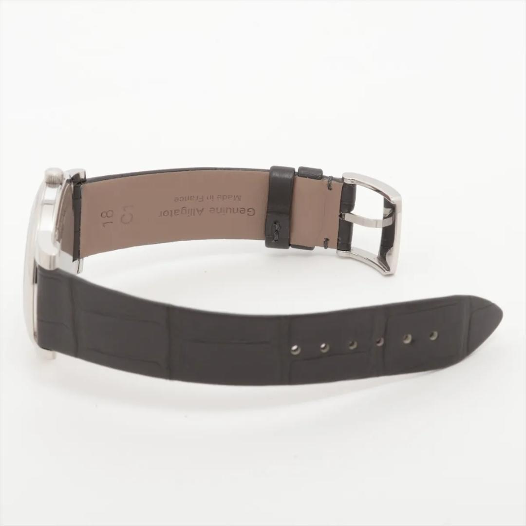 稼働品✨ティファニー　マーク　クォーツ　腕時計　アナログ　シェル文字盤　シルバー