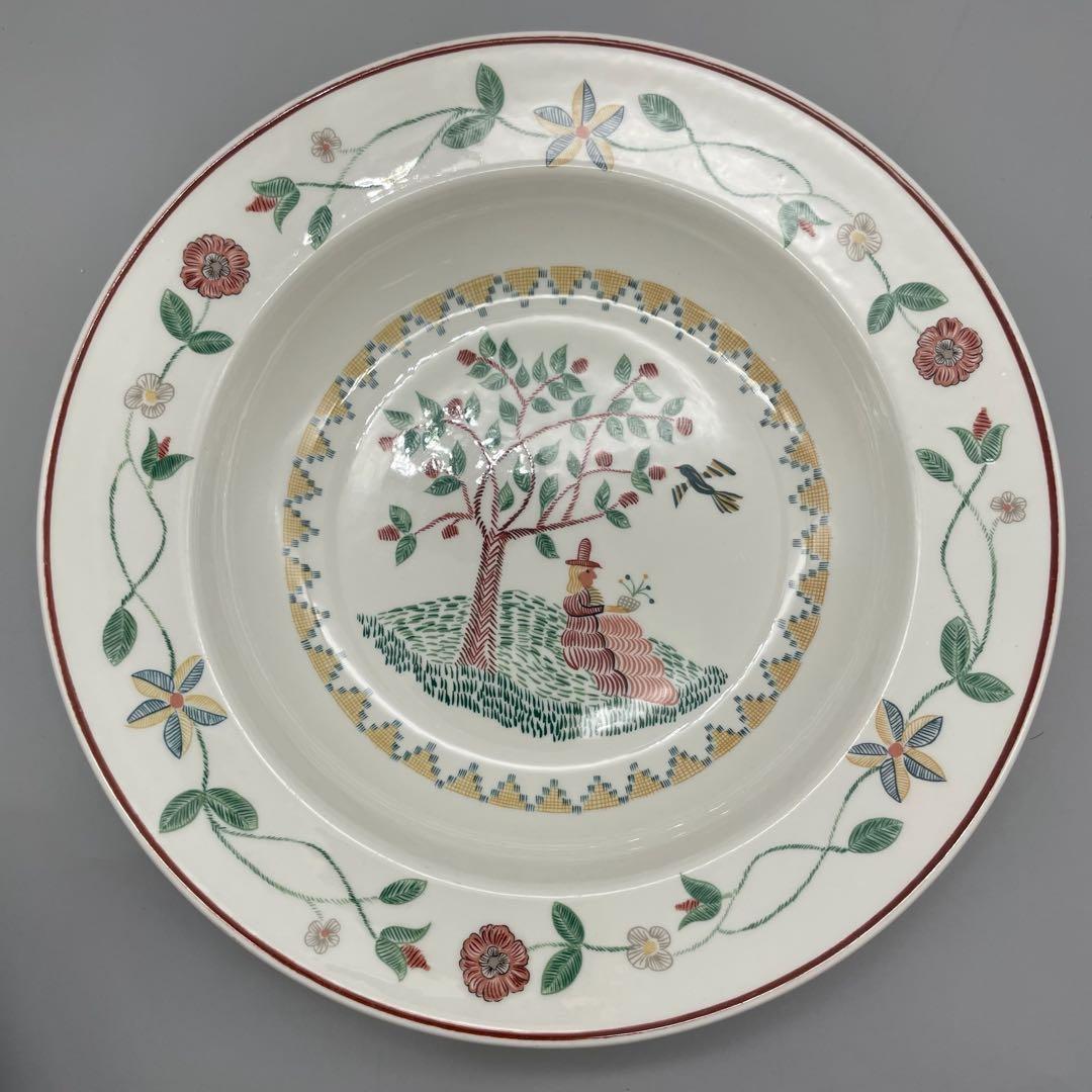 Villeroy&Bochビレロイ＆ボッホ アメリカンサンプラー スープ皿5枚