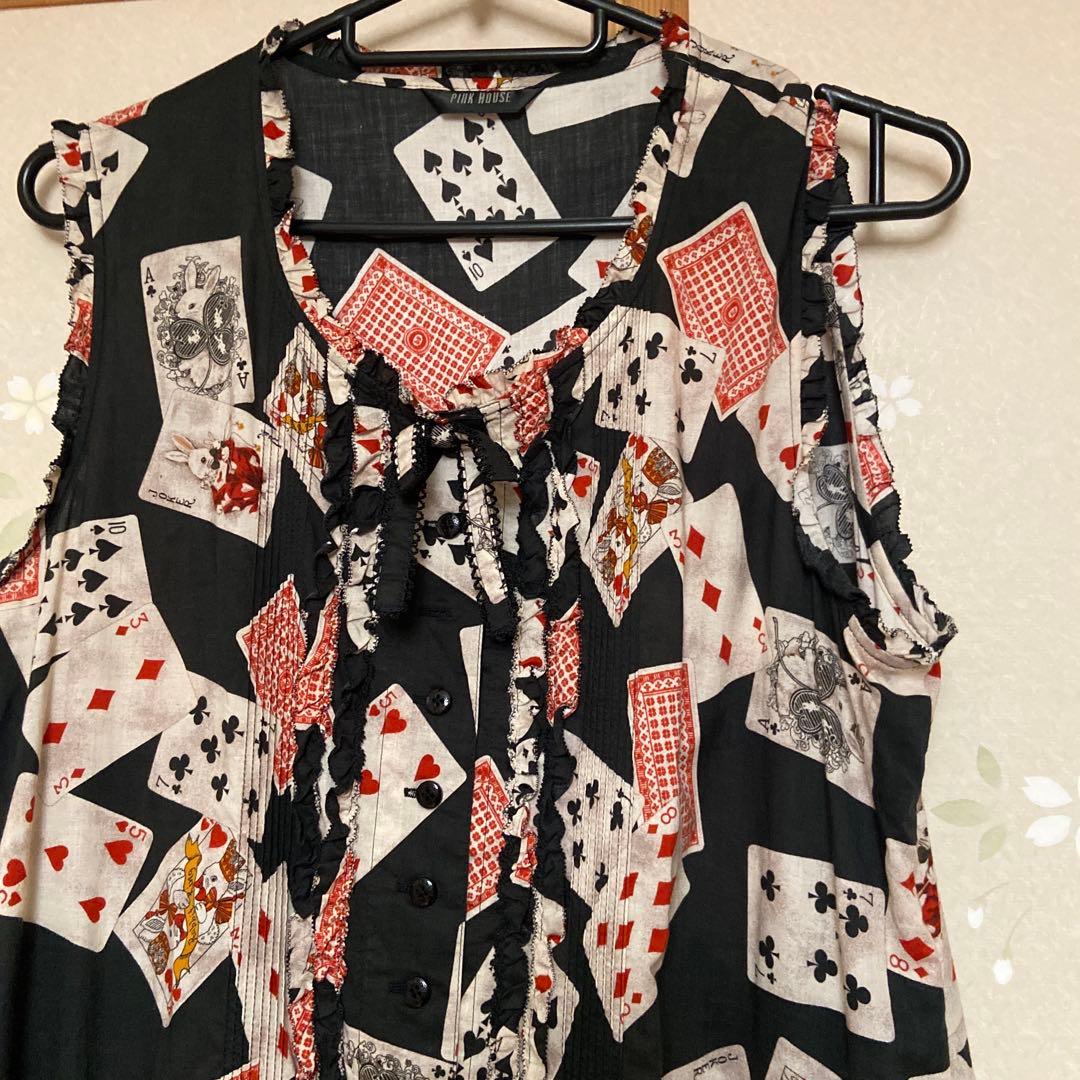 ピンクハウス限定ノースリーブワンピース