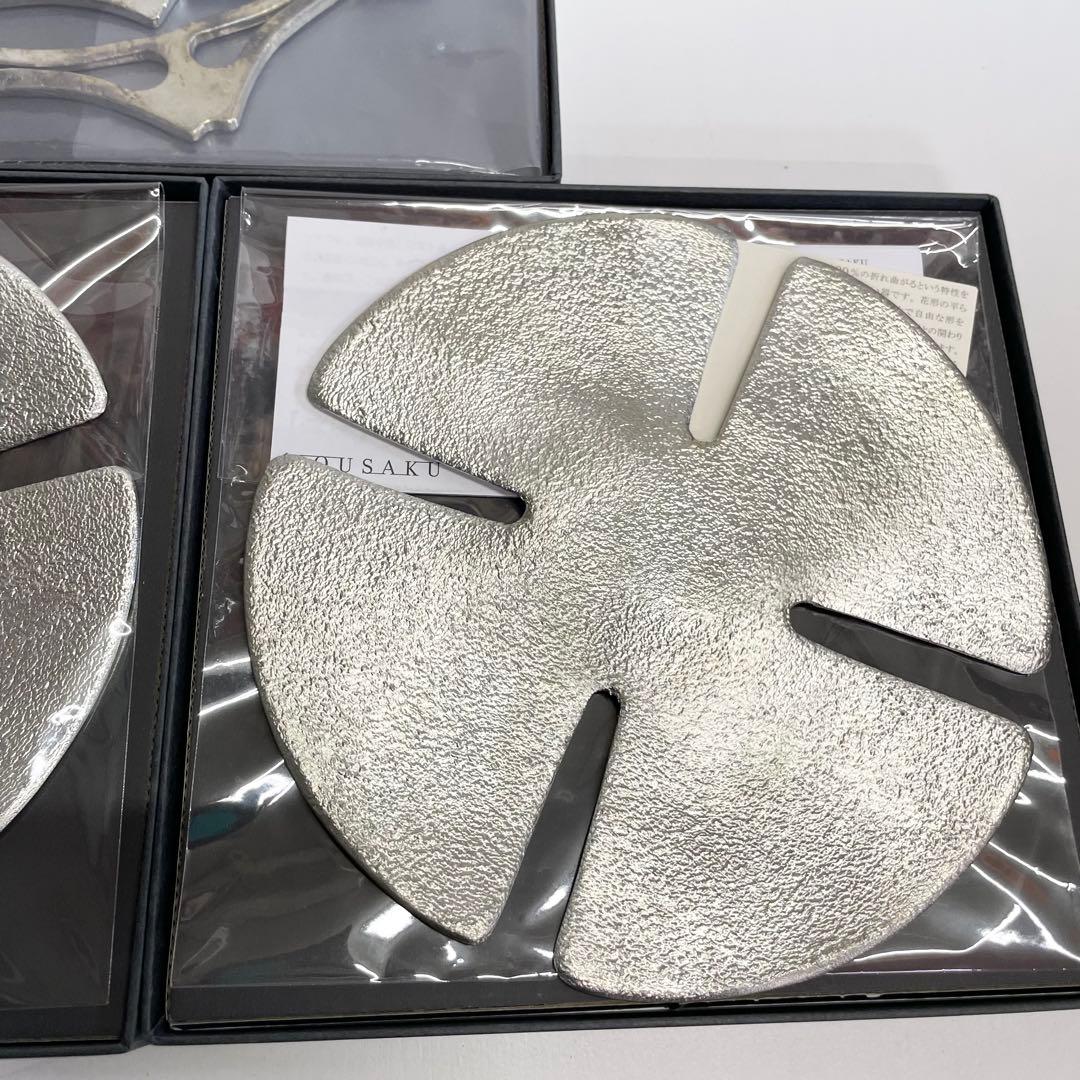 5点セット　能作　nousaku トレー タンブラー　まとめ　錫製　スズ