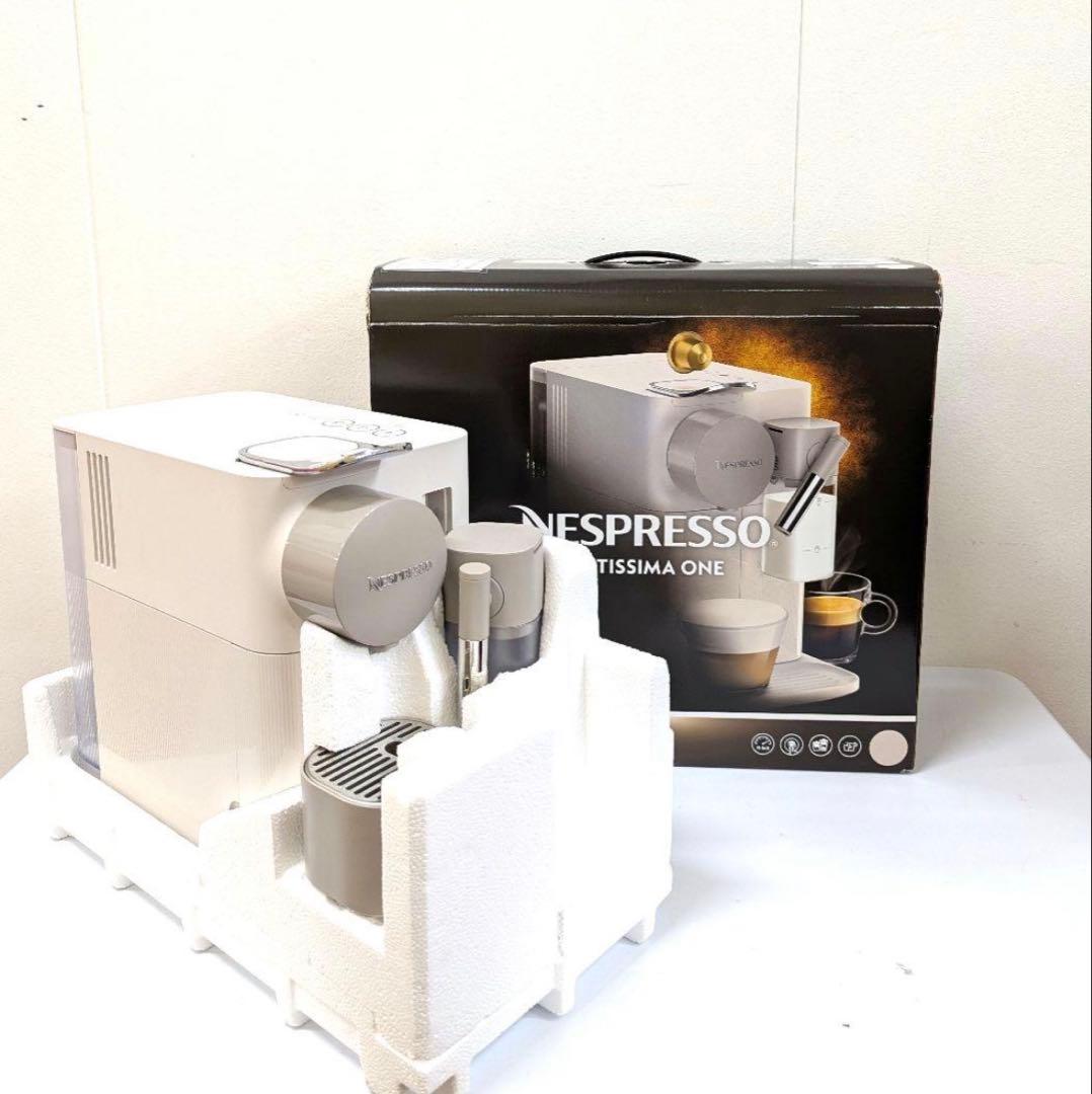 n*r様 【美品】ラティシマワン ネスプレッソ ホワイト F111