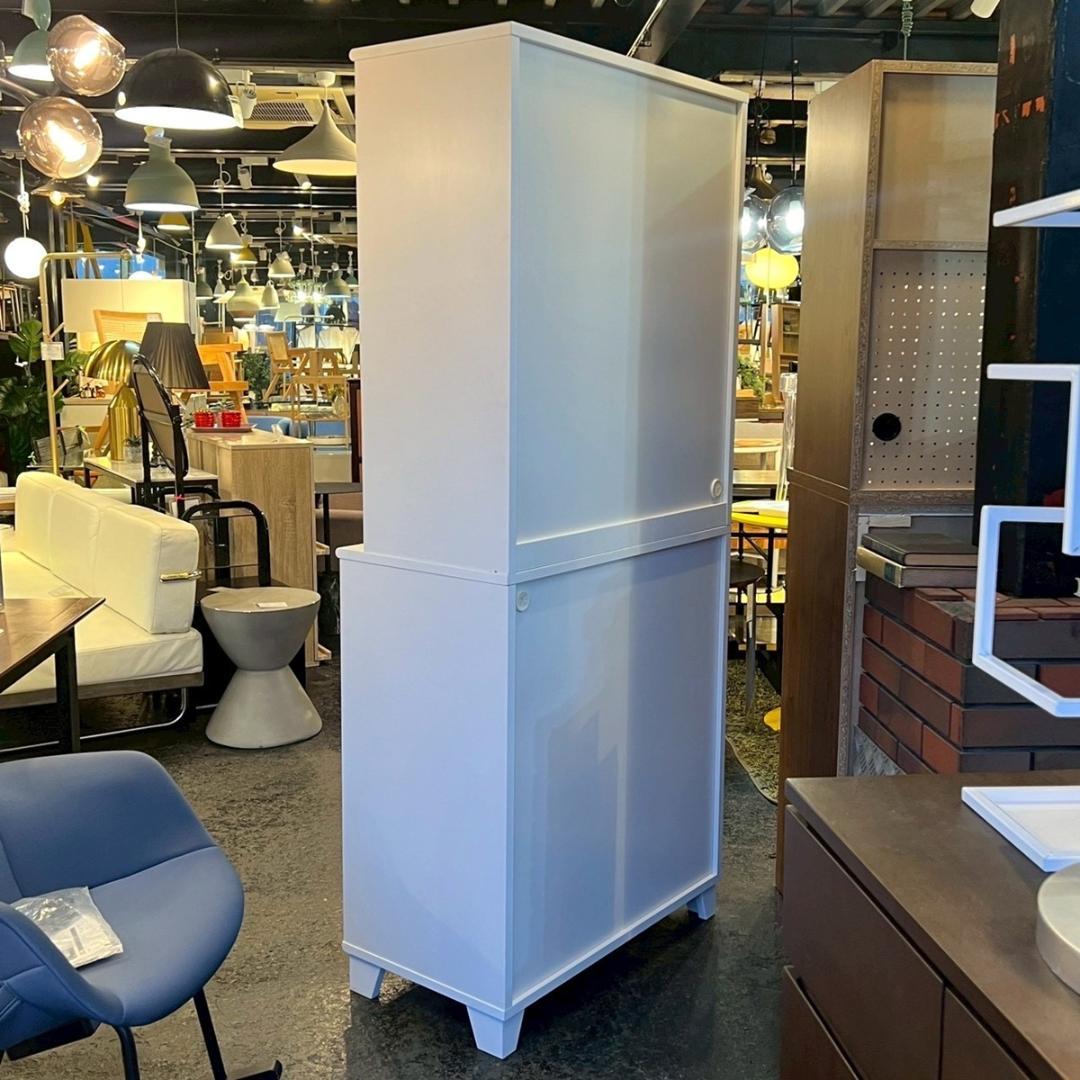 Momo Natural モモナチュラル ランド 食器棚 キッチンボード 北欧風