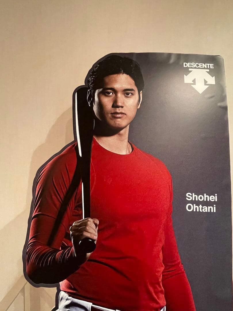 大谷翔平パネルDESCENTE Shohei Ohtani スタンディングパネル