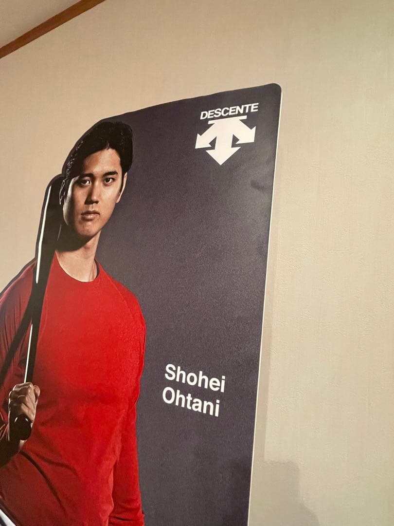 大谷翔平パネルDESCENTE Shohei Ohtani スタンディングパネル