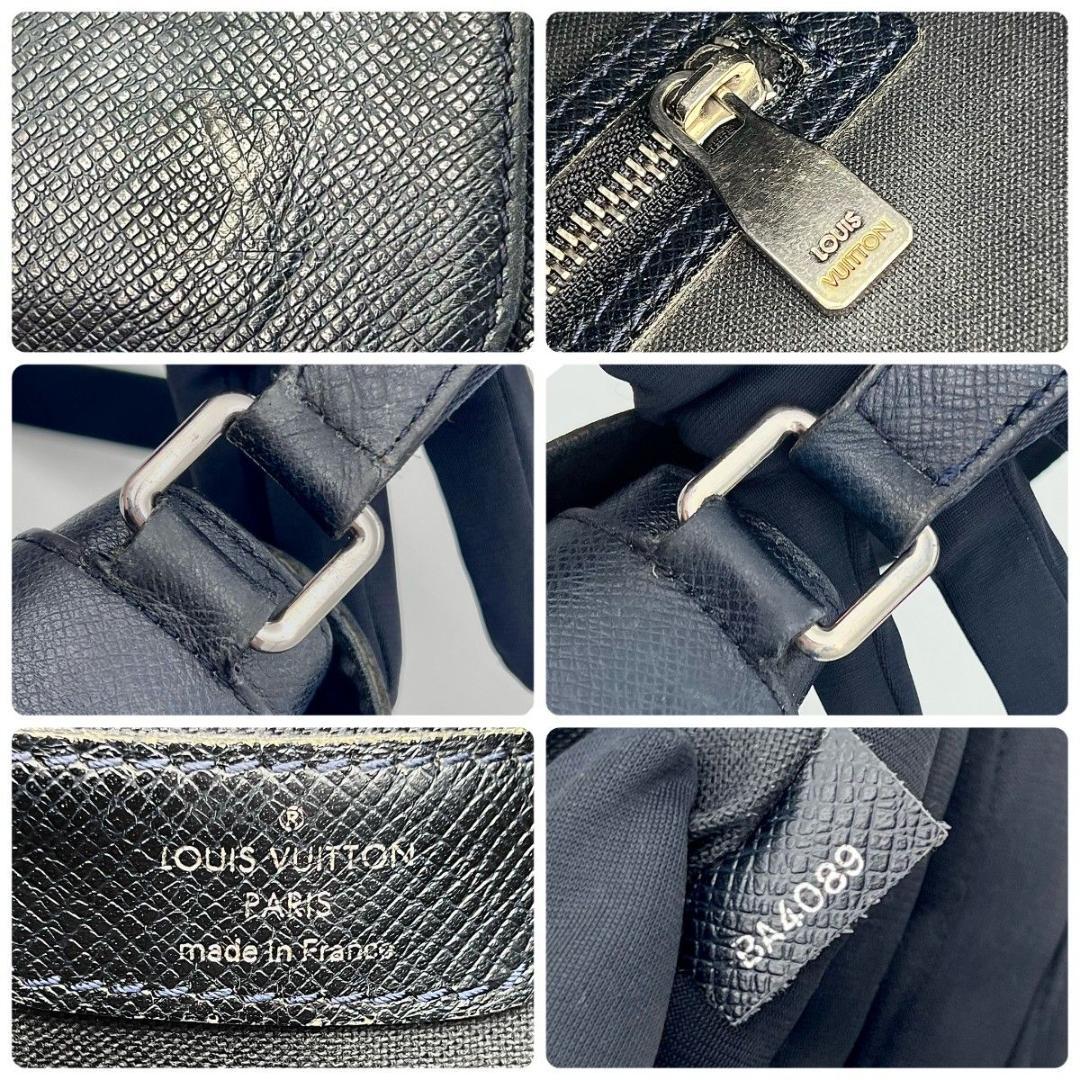 ルイヴィトン タイガ ロマンMM ダークネイビー メッセンジャー ビジネス 紺