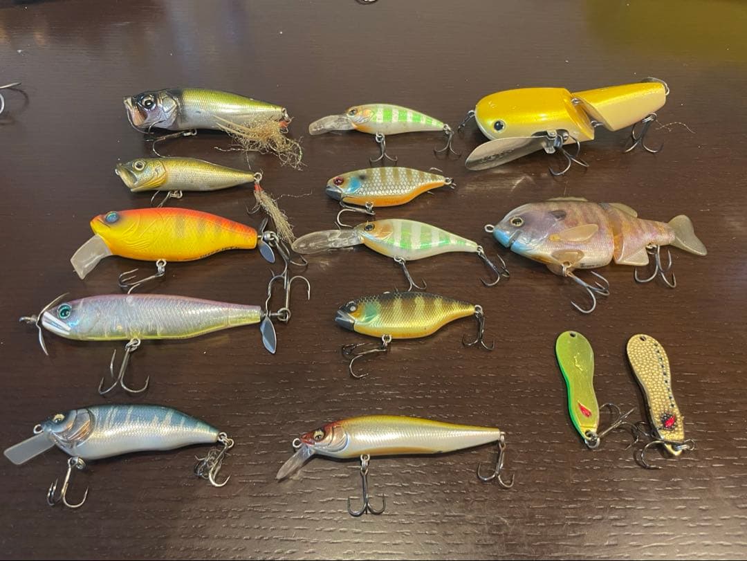 バス釣り　ルアーセット