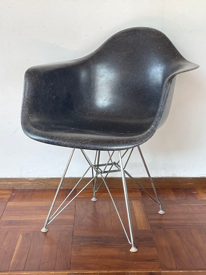 ハーマンミラー ヴィンテージ アーム シェルチェア エッフェル ベース ブラック