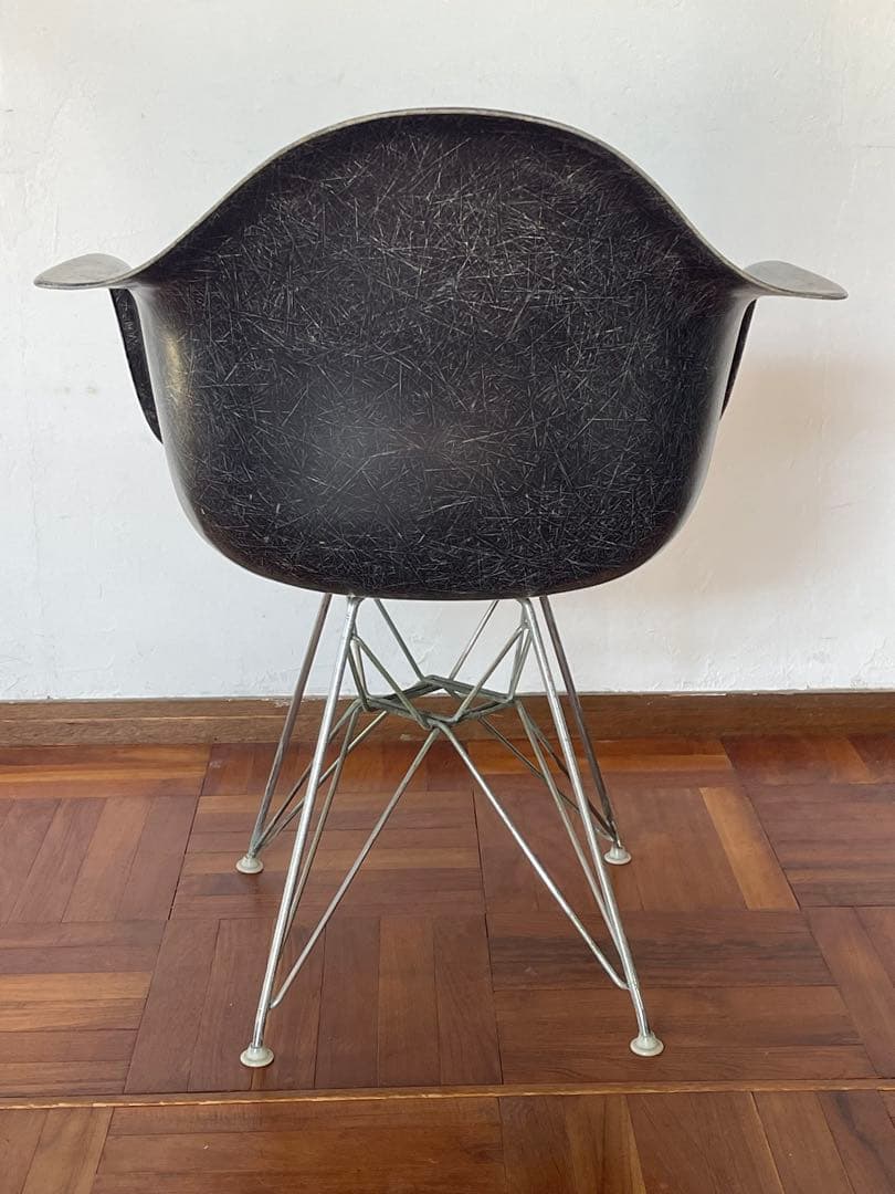 ハーマンミラー ヴィンテージ アーム シェルチェア エッフェル ベース ブラック