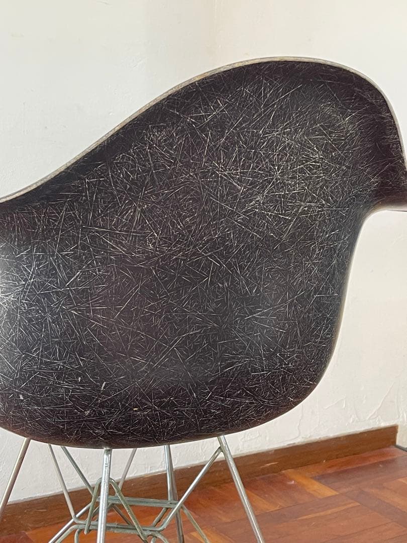 ハーマンミラー ヴィンテージ アーム シェルチェア エッフェル ベース ブラック