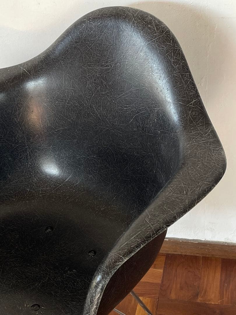 ハーマンミラー ヴィンテージ アーム シェルチェア エッフェル ベース ブラック