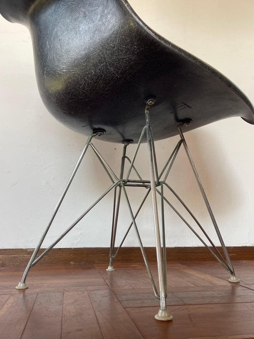 ハーマンミラー ヴィンテージ アーム シェルチェア エッフェル ベース ブラック