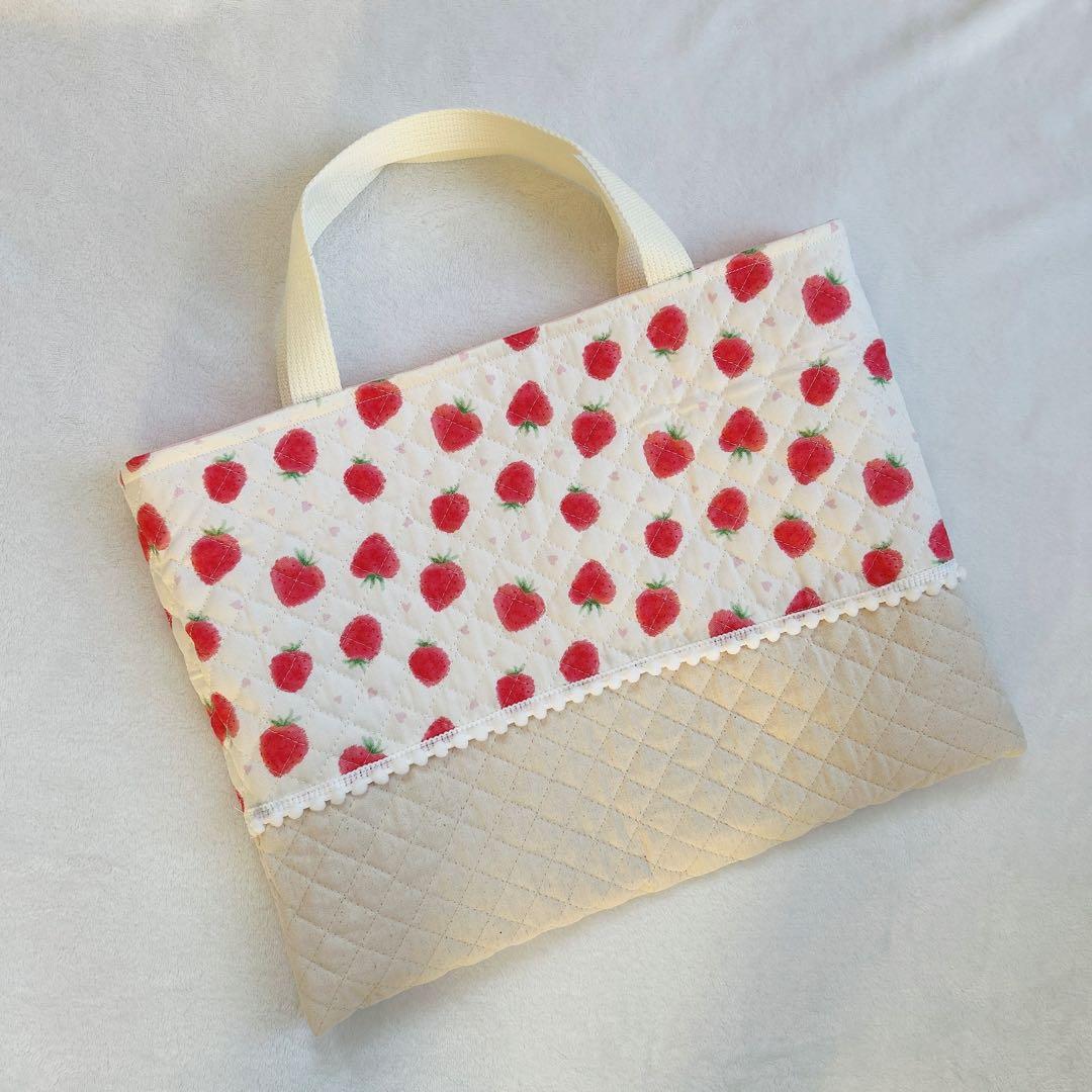 【YuA様オーダー】いちごミルク♡ピンク 入園入学9点セット 女の子