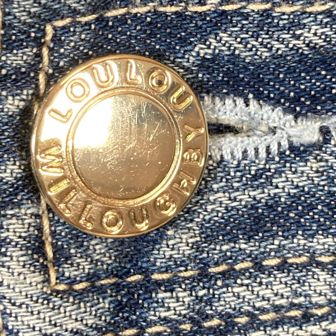 アルアバイル　ルルウィルビー パールデニム バギーパンツ 2