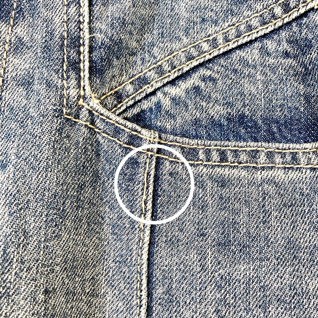 アルアバイル　ルルウィルビー パールデニム バギーパンツ 2