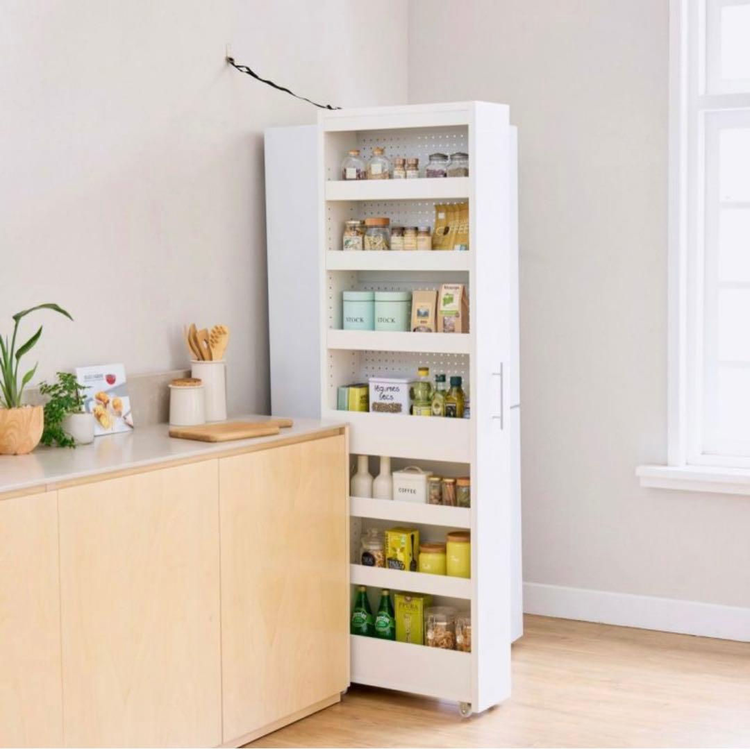 ◼️本日23時59分まで限定◼️白井 隙間収納ストッカー タントキーパー　ホワイト