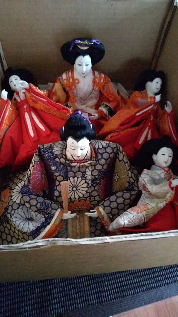 お雛様、三人官女