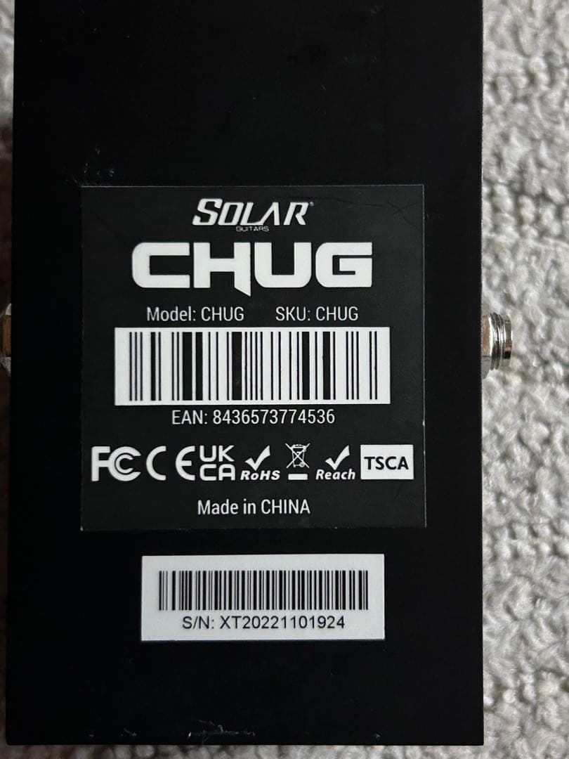 ギター Solar Guitars Chug