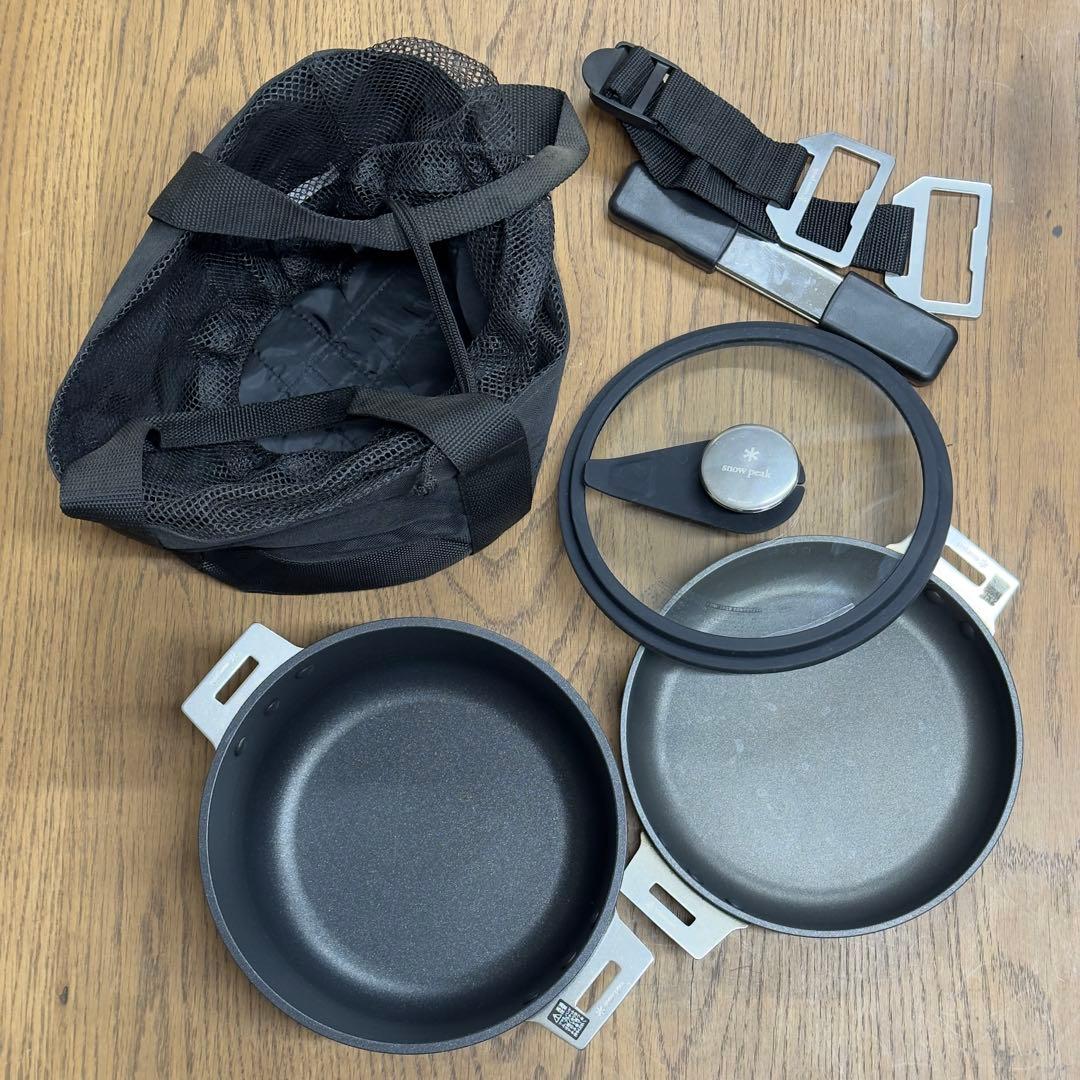 【美品】 Peak(スノーピーク) &CAMPクッカー19