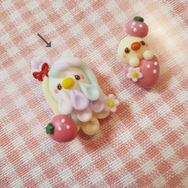 苺モチーフ♡アマビエちゃん