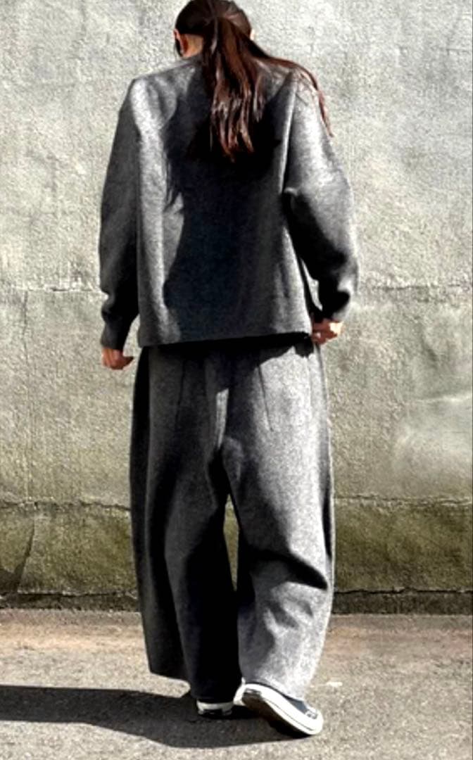 【極美品】nonnotte ノノット Knit Pants Extra Wide