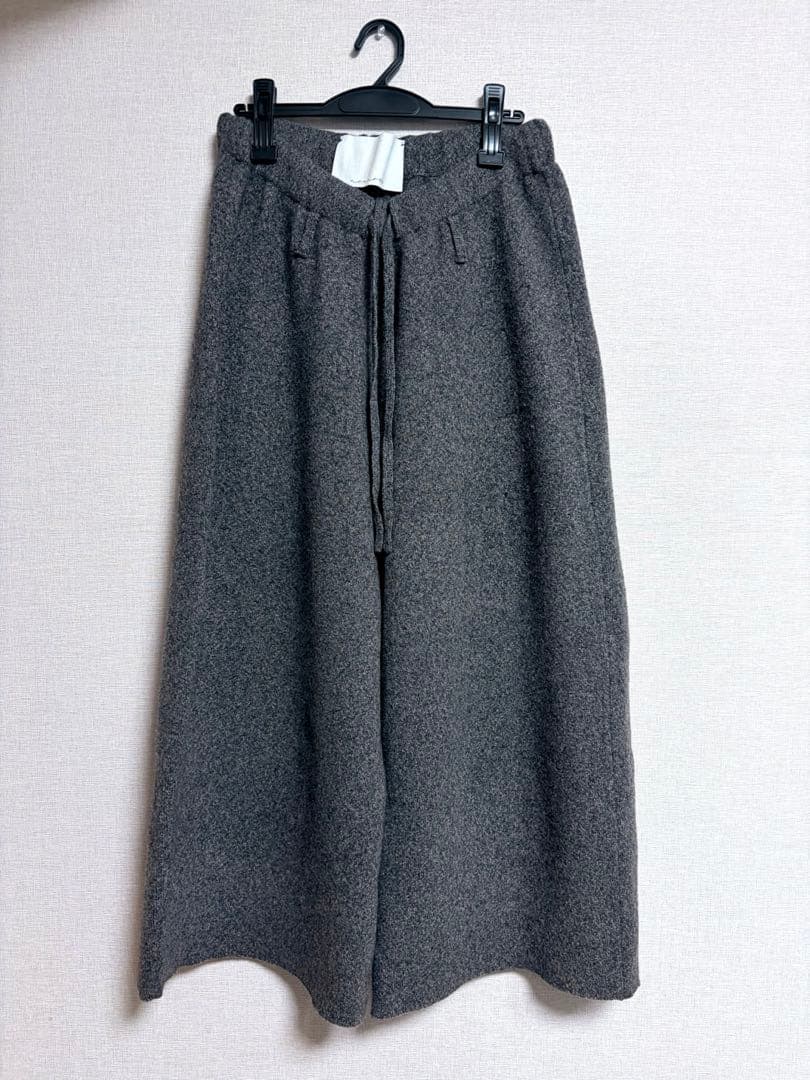 【極美品】nonnotte ノノット Knit Pants Extra Wide