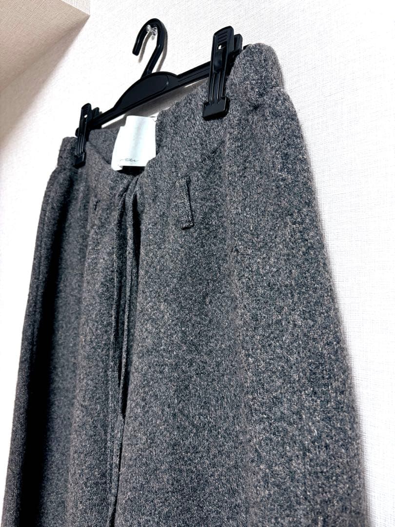 【極美品】nonnotte ノノット Knit Pants Extra Wide