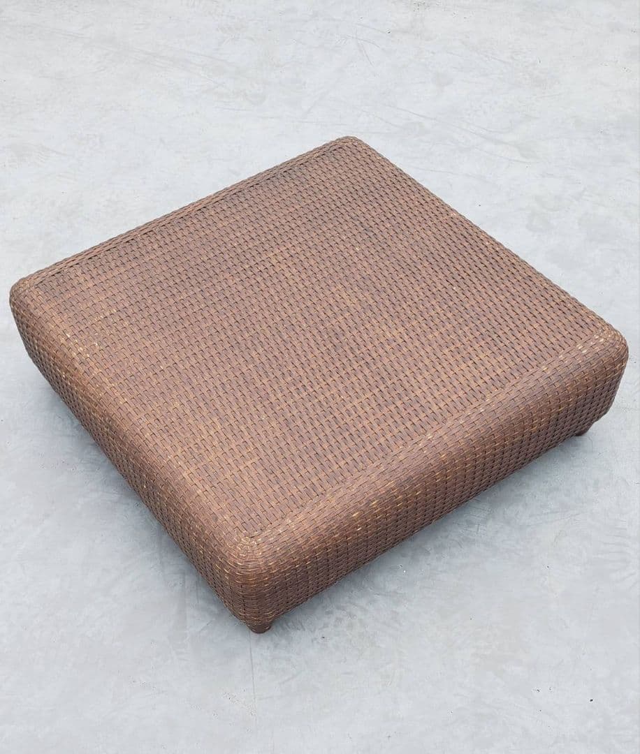 革編み込み　スツール