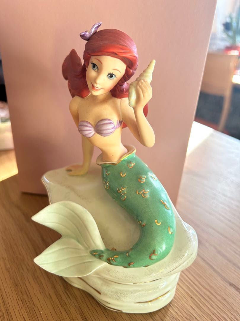アリエル 人魚 フィギュア レノックス、陶器製 ❣️ショートタイムセール