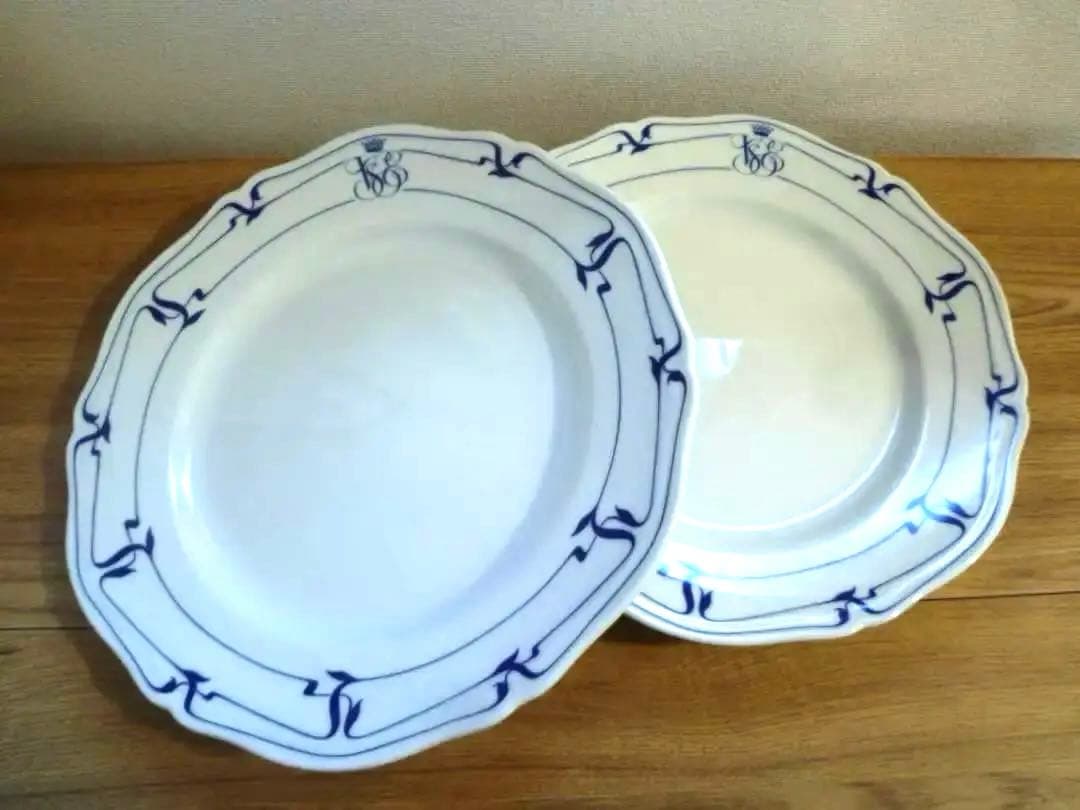 リチャードジノリ オリエントエクスプレス 26.5㎝ プレート、2枚