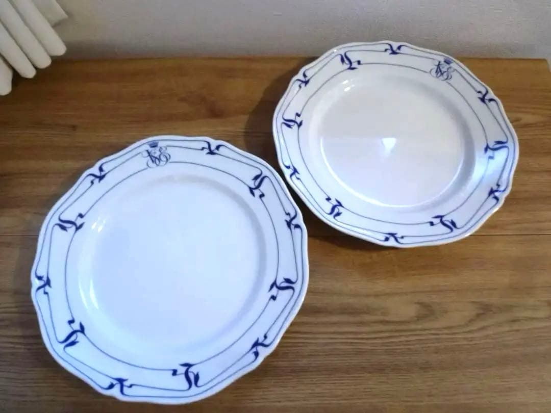 リチャードジノリ オリエントエクスプレス 26.5㎝ プレート、2枚