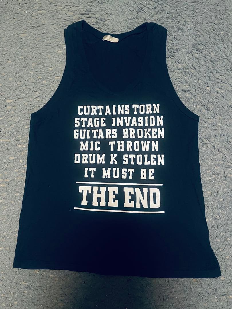 レア‼️Dior homme ENDタンクトップ黒　イタリア製