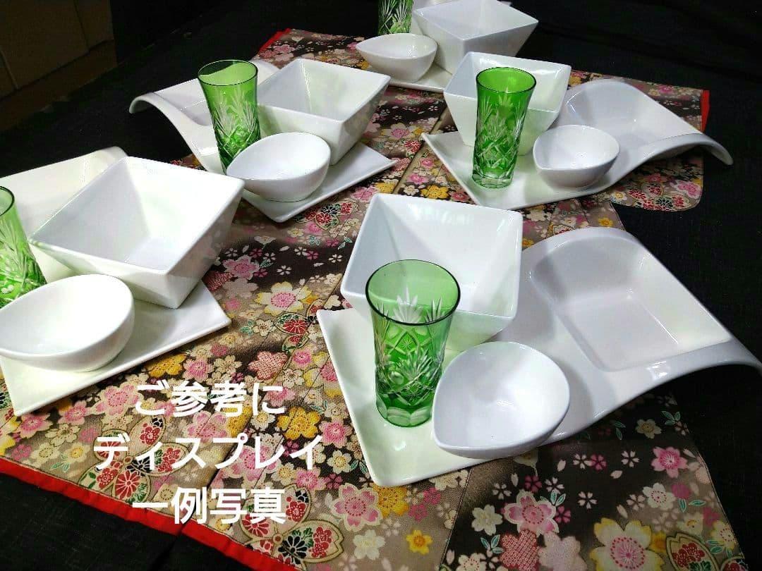 ⬛豪華に素敵な演出ディスプレイ用⬛２ステージウェーブ【デザイン長皿】⬛３組セット