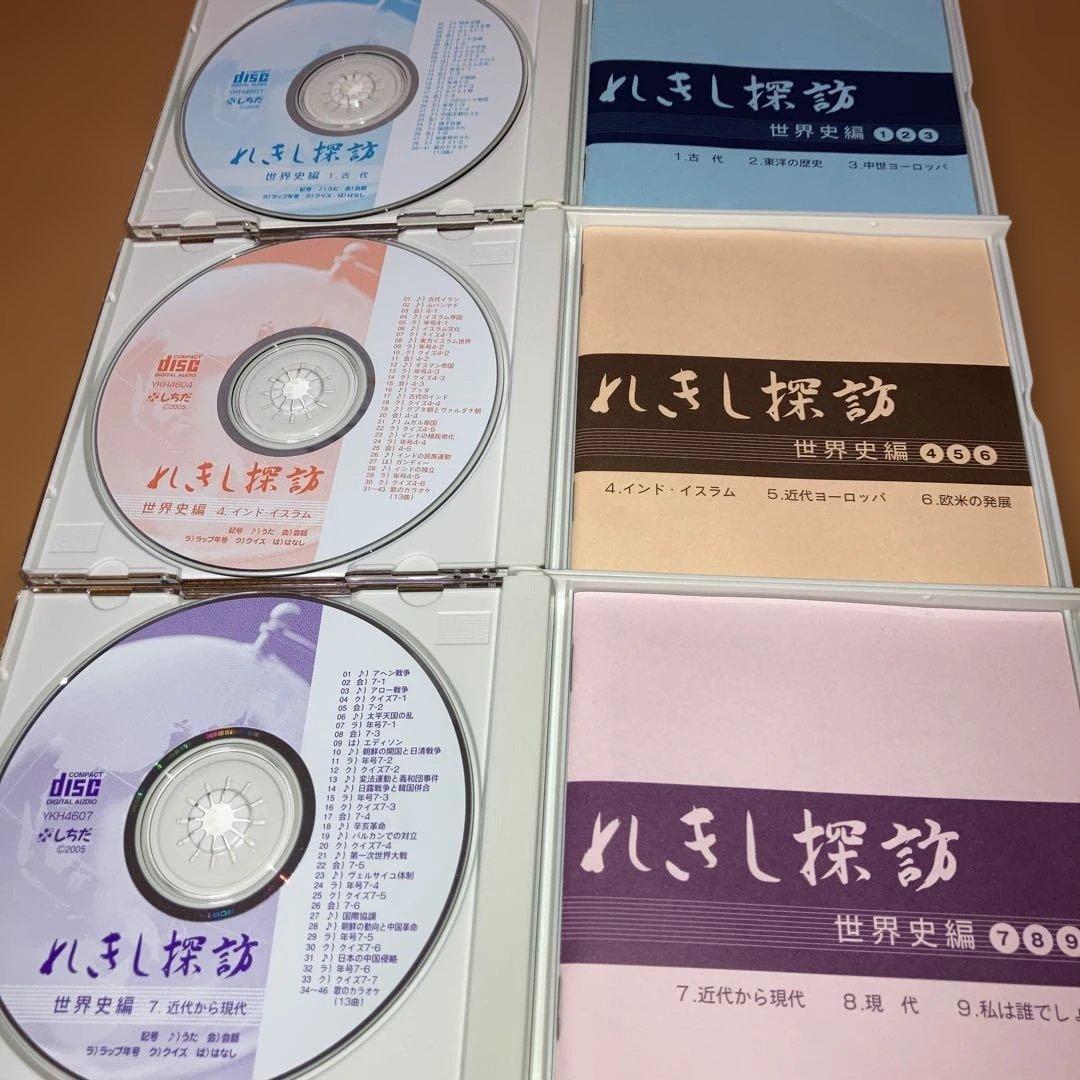 七田式 しちだ式 れきし探訪 世界史編