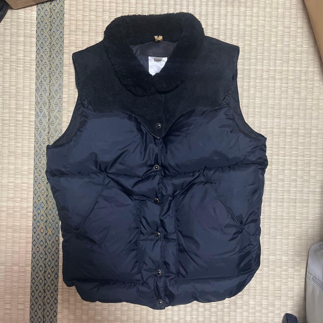 ロッキーマウンテン　ダウンベスト　黒