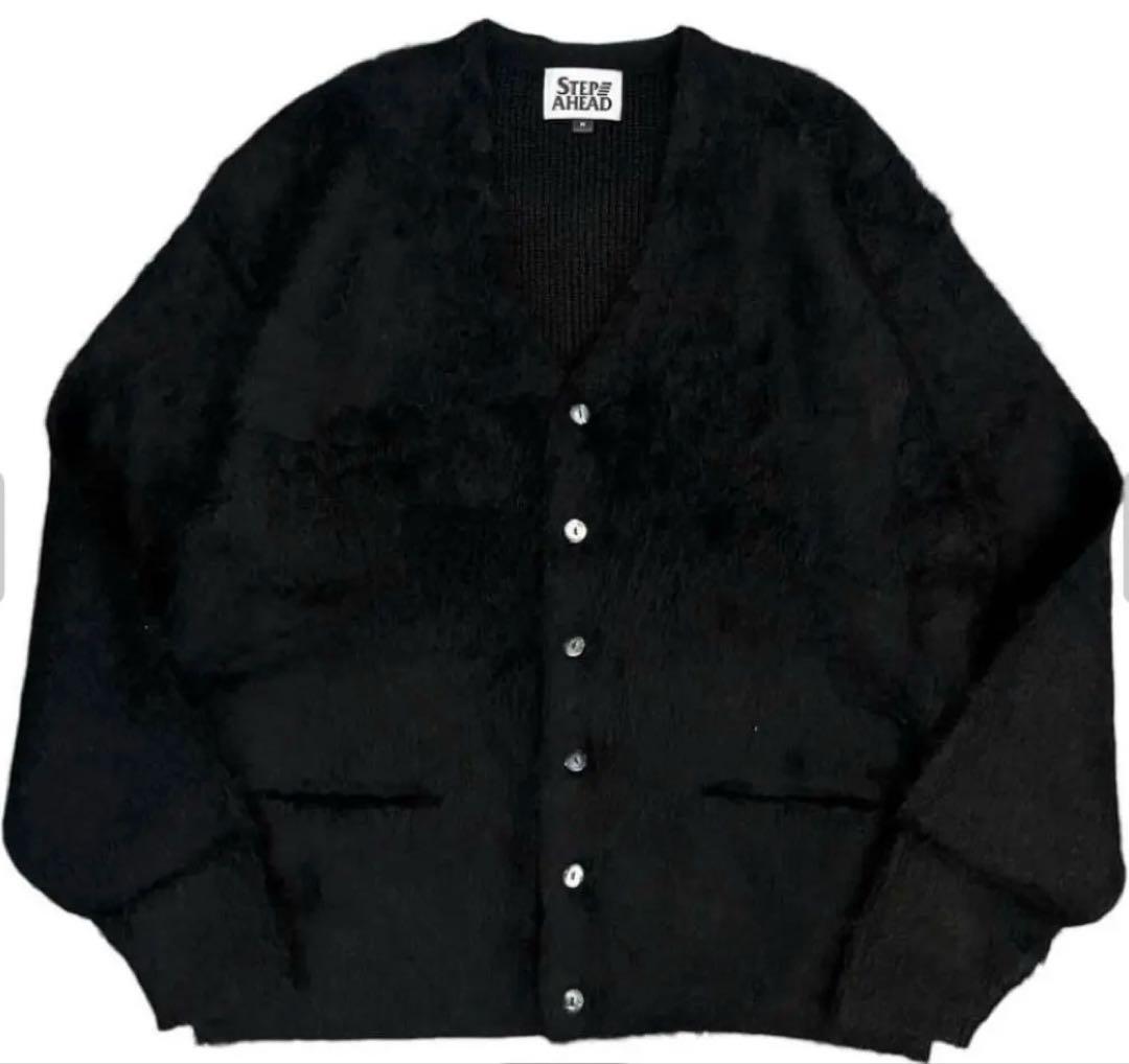 STEP AHEAD モヘアカーディガン L 新品未使用