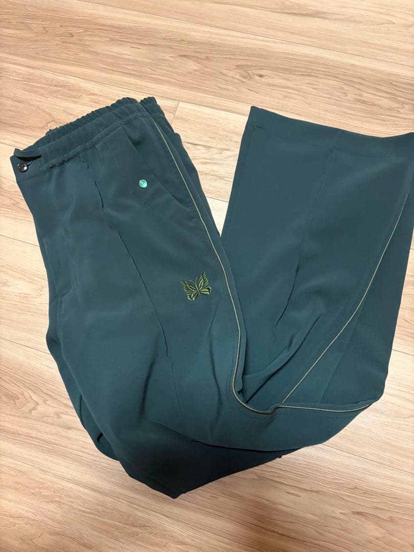 Needles ダークグリーン フレアパンツ M