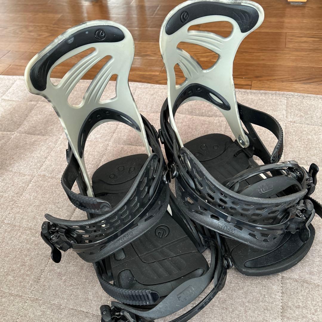 FLUX DS スノーボードビンディング ブラック/ホワイト