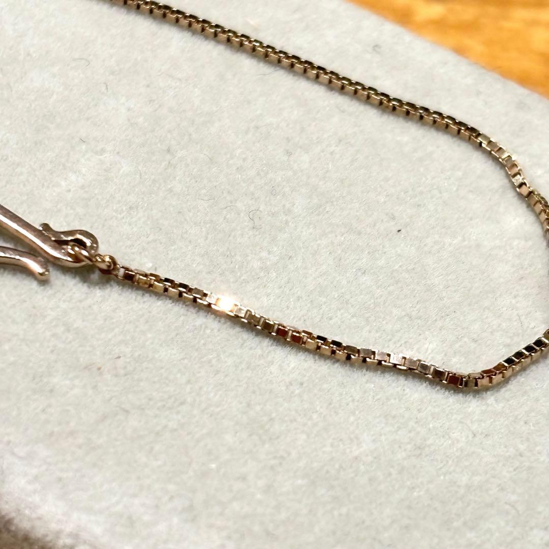 【ete】 [ロウ] ベネチアンチェーン ブレスレット ロウブラウンゴールド