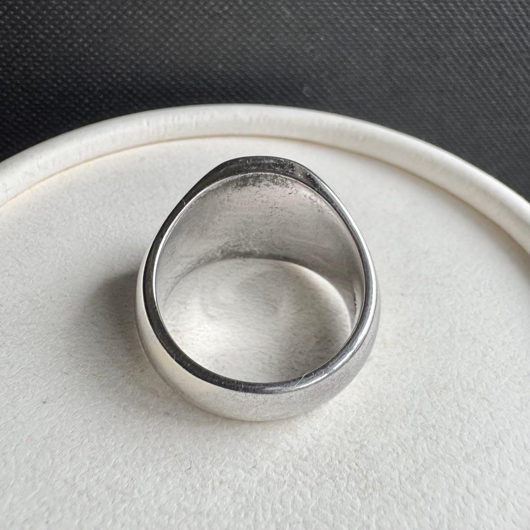 【希少サイズ】トムウッド/ブラックオニキス/オーバル/サイズ60(約20号)