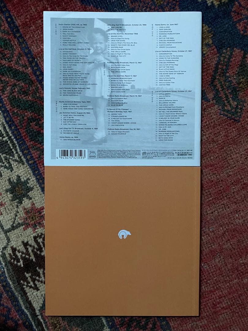 超美品JONI MITCHELL ARCHIVES - VOLUME 1 5CD