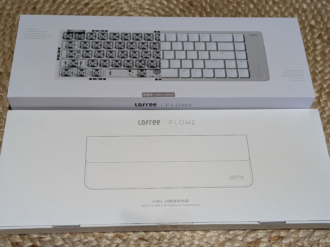 Lofree Flow2 68キー 静音 専用ケース付き