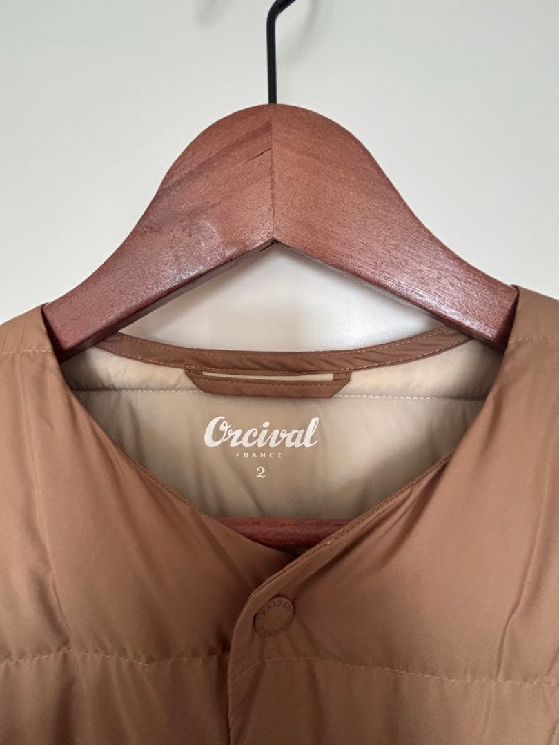 オーシバル　ORCIVAL ライトダウン　インナーダウンコート