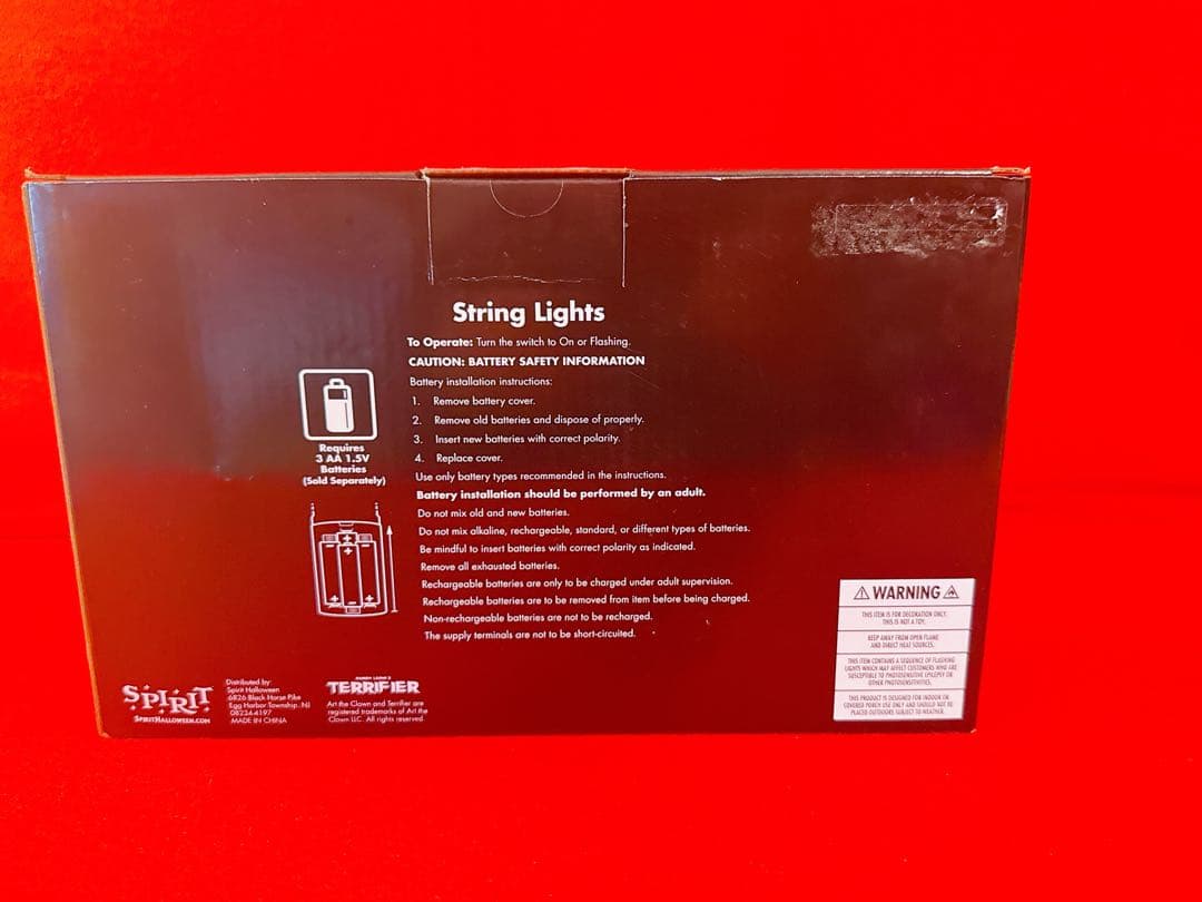 テリファー アート・ザ・クラウン ライト 海外限定