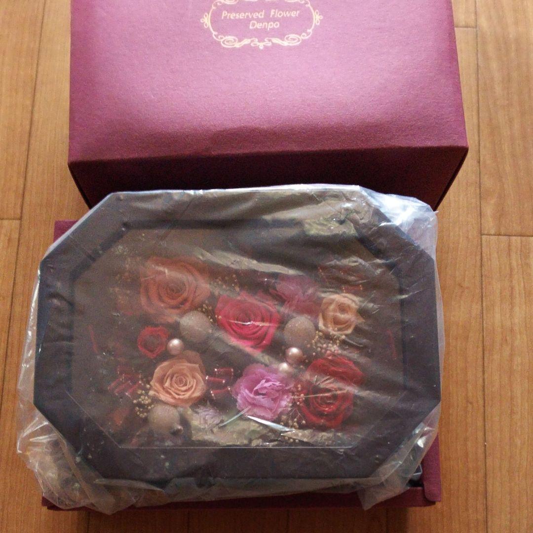 【早い者勝ち!】ブリザードフラワーオルゴールフラワーボックス