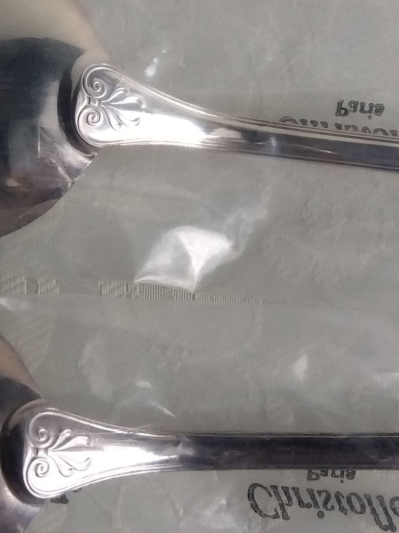 【未開封】クリストフル　マルメゾン　サラダサービングフォーク＆サービングスプーン