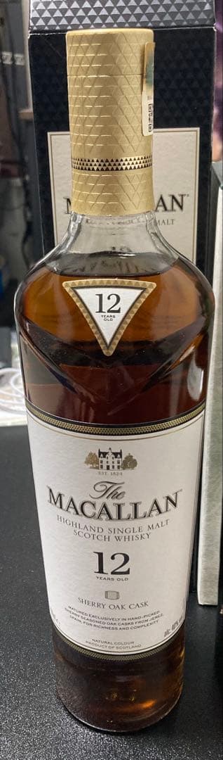 マッカラン12年 シェリーオークカクス Sherry Oak 700ml